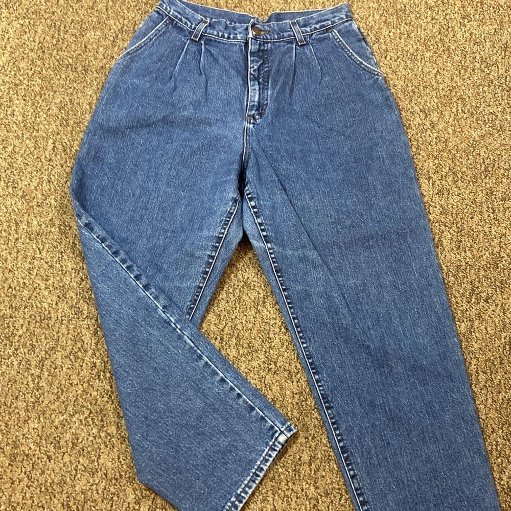 VTG, 70s 80s MR Lee Made In USA Blue Jeans Size 14P